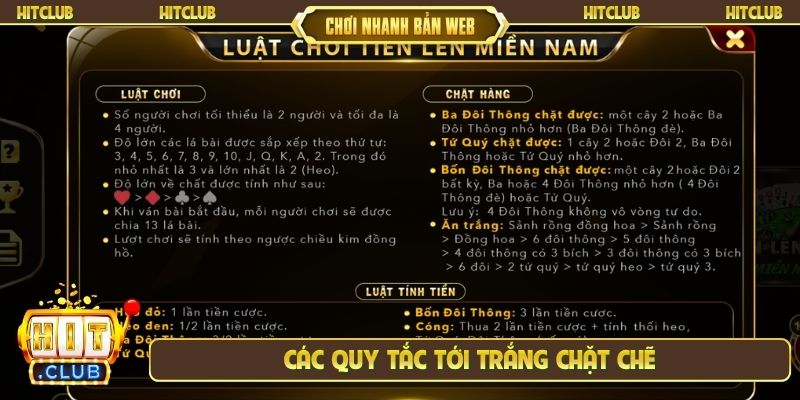 Các quy tắc tới trắng chặt chẽ