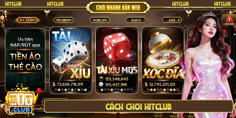 cách chơi Hitclub