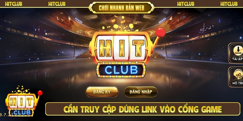 Cần truy cập đúng link vào cổng game