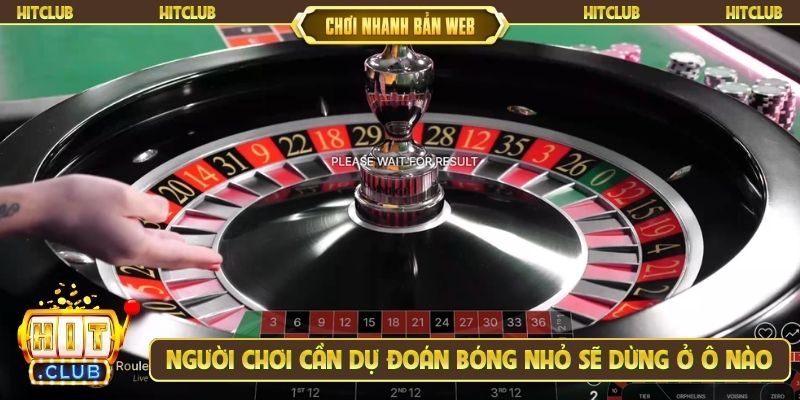 Người chơi cần dự đoán bóng nhỏ sẽ dừng ở ô nào