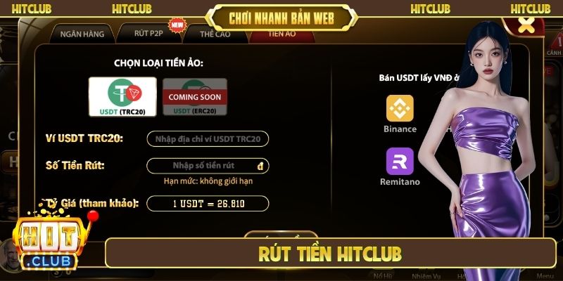 rút tiền Hitclub