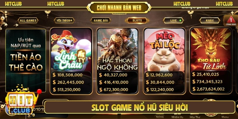 Slot game nổ hũ siêu hời